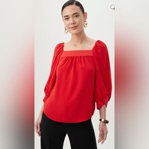 TRINA TURK Chihiro Top / Reina Red Size Small
